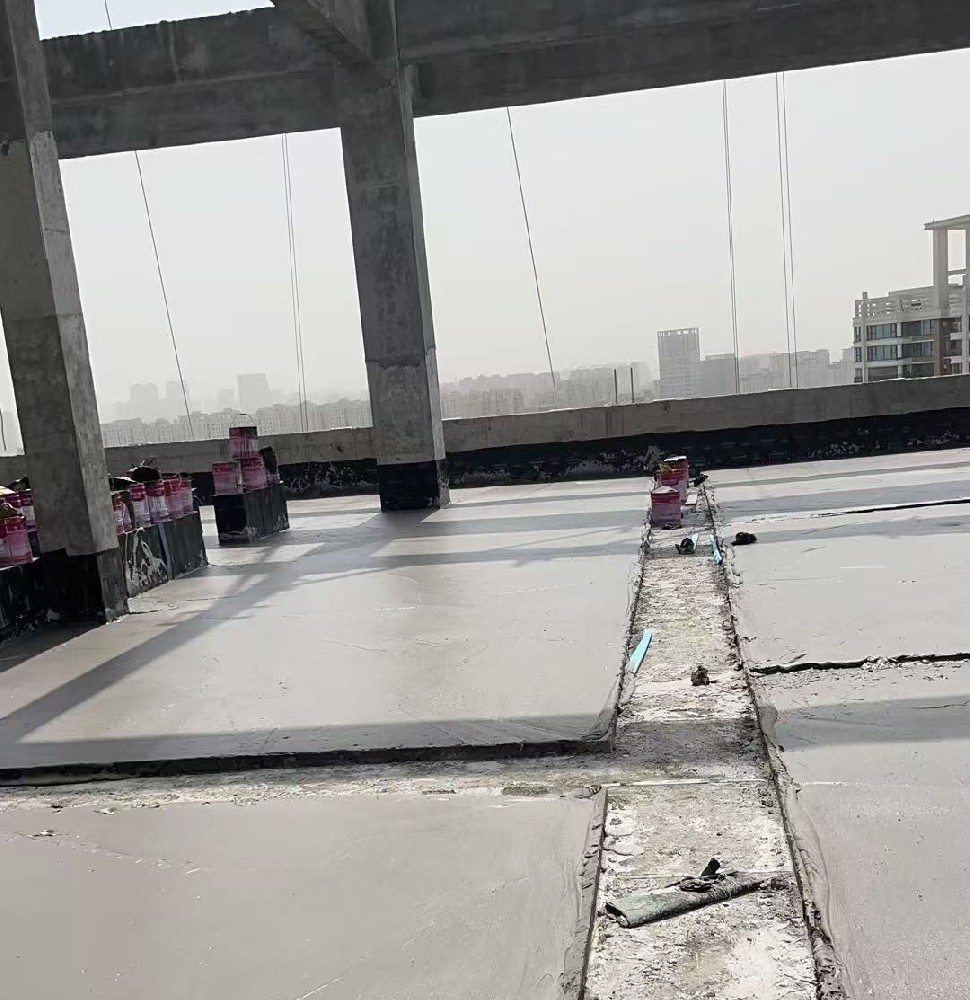 道路混凝土填充