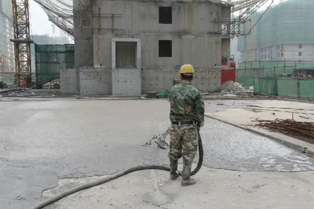 道路混凝土施工